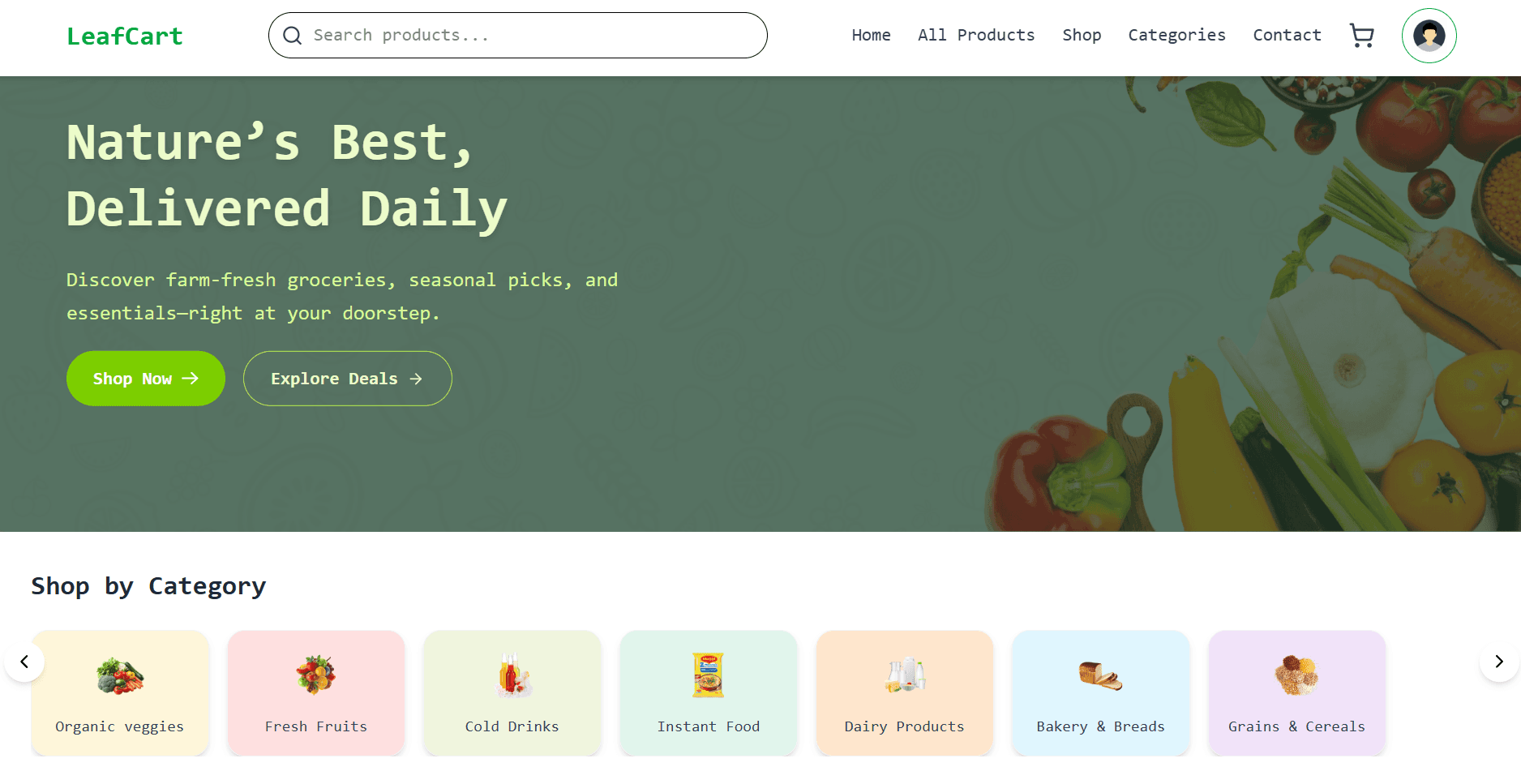 Grocery Delivery Platform